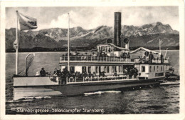 Delcampe - Starnberger See, Dampfer Starnberg - Starnberg