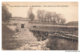 Delcampe - CAR-ACQP10-0698-59 - MAUBEUGE - Porte De France Et Pont Provisoire /B - Maubeuge