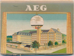 Delcampe - Ziehharmonika Ephemera AEG Fabrikgebäude, Freizeit, Orchester, Kegeln, Fussball - Sin Clasificación