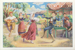 Delcampe - DANSE LA TARANTELLE EN ITALIE - COLLECTION DU TALON - LE GAULOIS - ETABLISSEMENT BERGOUGNAN  CLERMONT FERRAND - Tanz