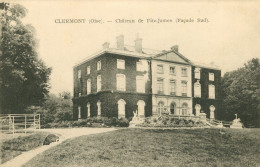 Delcampe - CPA-60- Clermont - Château De FITZ-JAMES - 1916* 2scan - Clermont