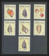 Delcampe - 183a Cuba ** MNH N° 1009/1015 Coquillages Shell Shells - Autres & Non Classés