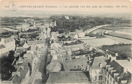 Delcampe - 29 SAINT POL DE LEON VUE GENERALE COTE EST  PRISE DU CREISKER - Saint-Pol-de-Léon