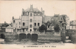 Delcampe - 29 LANDERNEAU LE PONT DE L ELORN - Landerneau