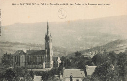 Delcampe - 29 CHATEAUNEUF DU FAOU CHAPELLE DE N  D  DES PORTES - Châteauneuf-du-Faou