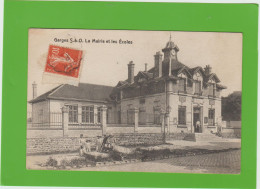 Delcampe - GARGES-LES-GONESSES  GARGE  MAIRIE ET  LES   ECOLES  ANIMATION   ENFANTS   An: Vers 1920   Etat: TB  Edit: Grenier - Garges Les Gonesses