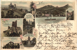 Delcampe - Gruss Aus Königswinter Am Rhein - Litho - Königswinter