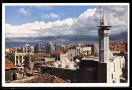 Delcampe - AK Beirut, Stadtansicht Mit Moschee En-Noufara - Liban