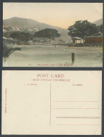 Delcampe - Hong Kong Old Hand Tinted Postcard Happyvalley Tennis Ground Happy Valley No.112 - China (Hongkong)