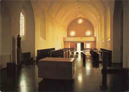 Delcampe - CPSM Bricquebec-Abbaye Notre Dame De Grâce-Intérieur De L'église-RARE     L4394 - Bricquebec