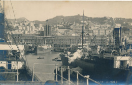 Delcampe - Italie Genova Porto Carte Photo Légendée - Genova (Genoa)
