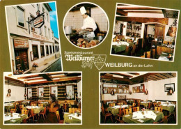 Delcampe - Weilburg Speiserestaurant Weilburger Gastraeume Kueche - Weilburg