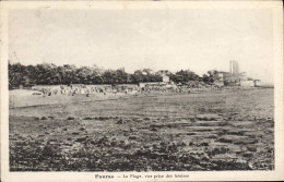 Delcampe - CPA Fouras La Plage Vue Prise Des Falaises - Fouras-les-Bains