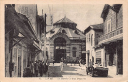Delcampe - L475 Senegal Dakar Market And Dagorne Street Vintage Postcard - Senegal