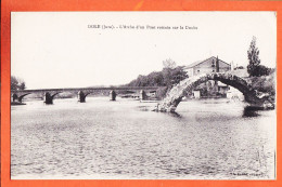 Delcampe - 11592 (•◡•)  DOLE 39-Jura @ L'Arche D'un Pont Romain Sur Le DOUBS 1910s @ Editeur Veuve KARRER - Dole