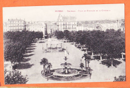 Delcampe - 12113  ️  Editeur Peu Commun J.R.L  BEZIERS 34-Hérault (•◡•) Panorama Place Fontaine Citadelle Kiosque Musique 1910s - Beziers