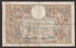 Delcampe - Billet 100 Francs Luc Olivier Merson - 1935 -  N° O.47446 - 319 - 100 F 1908-1939 ''Luc Olivier Merson''