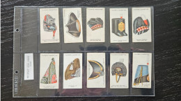 Delcampe - Military Head-Dress 1931 Player's Cigarette Cards - Full Set Of 50 Cards - Collezioni E Lotti