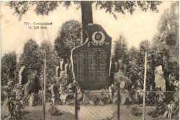Delcampe - Niedercunnersdorf Bei Löbau Kriegerdenkmal 1910 - Görlitz