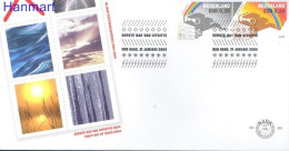 Delcampe - Netherlands 2004 Mi 2193-2194 FDC (FDC ZE3 NTH2193-2194) - Climat & Météorologie