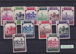 Delcampe - CRCOL861 SELLOS ESPAÑA COLONIA SAHARA Nº CAT. 63/74 USADO - Autres & Non Classés