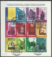 Delcampe - Belgium 1998 Mi Sheet 2815-2826 Cancelled (SZE3 BLGark2815-2826) - Hôtellerie - Horeca