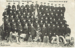Delcampe - Roanne Harmonie Municipale Roanne Direction Martial Baille - Roanne