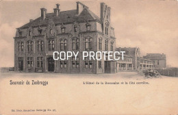 Delcampe - Zeebrugge - L'Hôtel De La Becassine Et La Cité Ouvrière - Zeebrugge