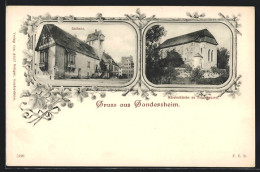 Delcampe - AK Gandersheim, Rathaus, Klosterkirche Zu Brunshausen - Bad Gandersheim