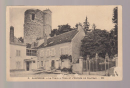 Delcampe - 18 - Sancerre - La Vieille Tour Et L'Entrée Du Château - Circulée - Sancerre
