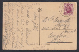 Delcampe - Belgique – Halte / Relais – Wibrin - Sternenstempel