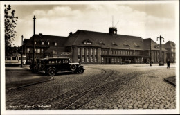 Delcampe - CPA Wanne Eickel Herne Im Ruhrgebiet, Bahnhof, Autos - Other & Unclassified