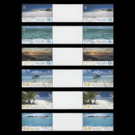 Delcampe - Pitcairn Islands 2005 (MNH) Ducie And Oeno Islands Gutter Pairs - Pitcairn