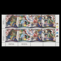 Delcampe - Pitcairn Islands 2000 (MNH) Christmas Imprint/traffic Light Block - Pitcairn