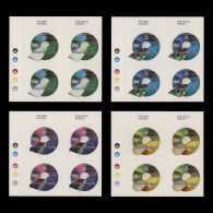 Delcampe - Pitcairn Islands 2001 (MNH) Internet Domain Allocation Traffic Light Blocks - Pitcairn