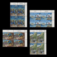 Delcampe - Pitcairn Islands 1998 (MNH) Year Of The Ocean Sheet Number/value Blocks - Pitcairn