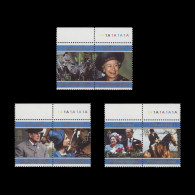 Delcampe - Pitcairn Islands 1997 (MNH) Golden Wedding Plate Pairs - Pitcairn