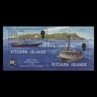 Delcampe - Pitcairn Islands 1997 (MNH) South Pacific Commission Miniature Sheet - Pitcairn