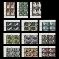 Delcampe - Pitcairn Islands 1995 (MNH) Birds Traffic Light/plate Blocks - Pitcairn
