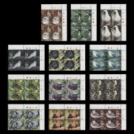 Delcampe - Pitcairn Islands 1995 (MNH) Birds Traffic Light/plate 1B Blocks - Pitcairn