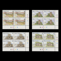 Delcampe - Pitcairn Islands 1990 (MNH) Stamp Exhibition, London Traffic Light/plate Blocks - Pitcairn