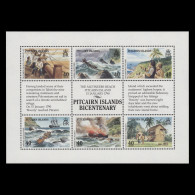 Delcampe - Pitcairn Islands 1990 (MNH) Bicentenary Of Settlement Sheetlet - Pitcairn