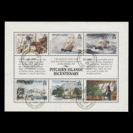 Delcampe - Pitcairn Islands 1989 (Used) Bicentenary Of Settlement Sheetlet - Pitcairn