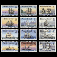 Delcampe - Pitcairn Islands 1988 (MLH) Ships Definitives - Pitcairn