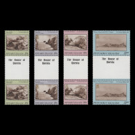 Delcampe - Pitcairn Islands 1987 (MNH) Nineteenth Century Paintings Gutter Imprint Pairs - Pitcairn