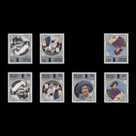 Delcampe - Pitcairn Islands 1985 (MNH) Life & Times Set And Inverted Watermark Varieties - Pitcairninsel