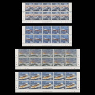 Delcampe - Pitcairn Islands 1985 (MNH) Ships Traffic Light/plate Blocks - Pitcairninsel