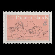 Delcampe - Pitcairn Islands 1982 (Variety) 15c Christmas With Watermark To Right - Pitcairninsel