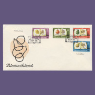 Delcampe - Pitcairn Islands 1982 Fruit First Day Cover Signed By Designer Daphne Padden - Pitcairninsel