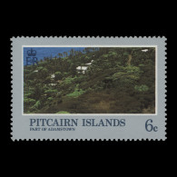 Delcampe - Pitcairn Islands 1981 (Variety) 6c Landscapes With Watermark To Right - Pitcairninsel